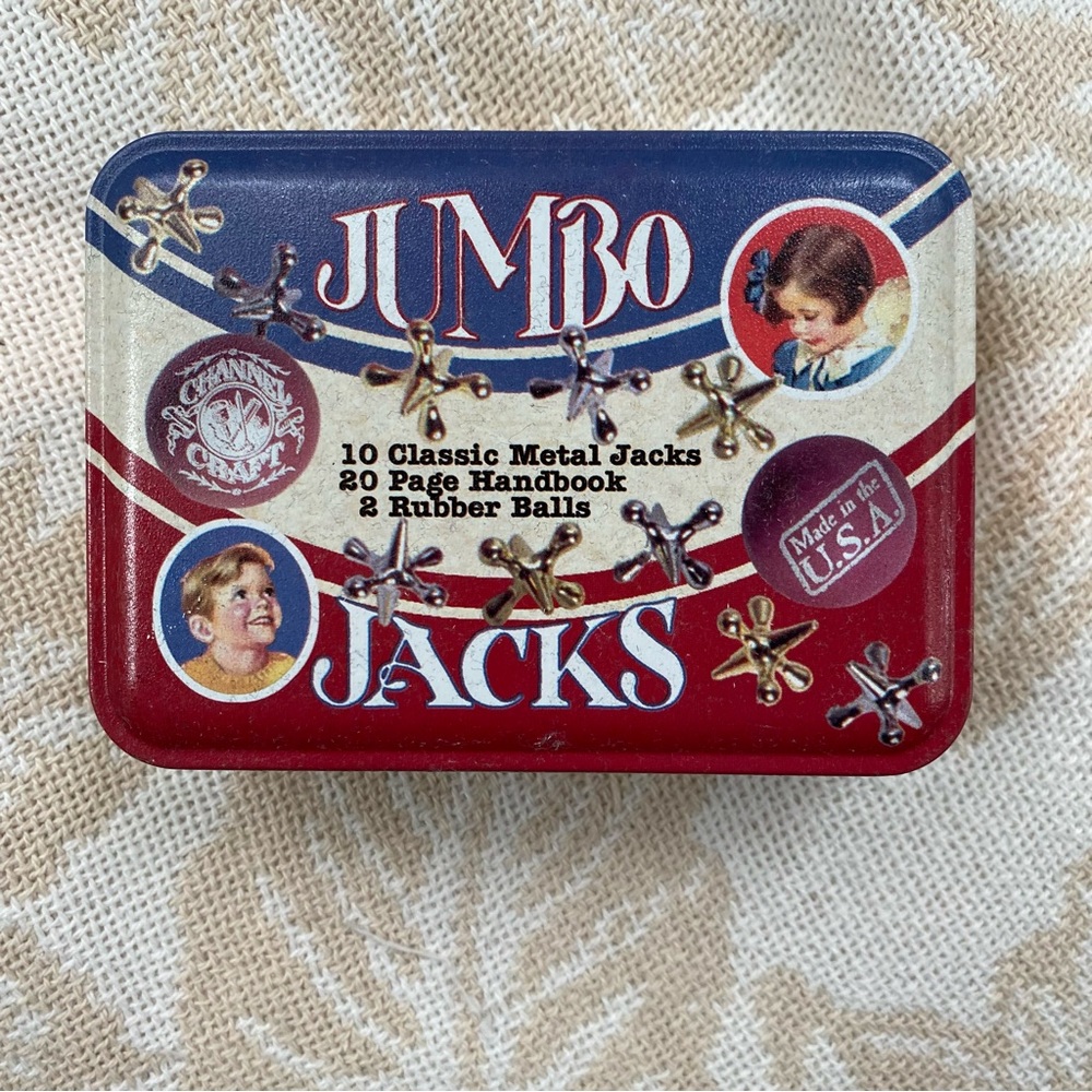 Channel Craft Toy Tin Jacks